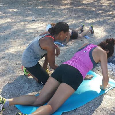 TRAINING PLAGE BOUCAN CANOT 201605